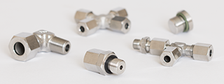 PH Industrie Hydraulic 316 Stainless Steel DIN 2353 Compression Fittings
