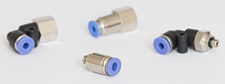 KELM Pneumatic One Touch Plastic Push-in Imperial Tube Fittings