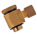 Single Banjo Body with Stem, Aignep - BSPP Male x Tube