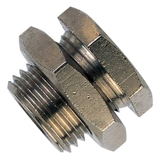 Bulkhead Connectors, KELM - Metric Male x Metric & BSPP Female