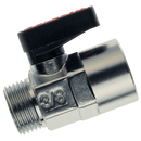 Gas Mini Ball Valves, Brass, Aignep - Type 6320, Male x Female, BSPP