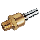 Brass Straights, Air-Pro - NPT Male x Hose Tail, Ball Swivel Joint
