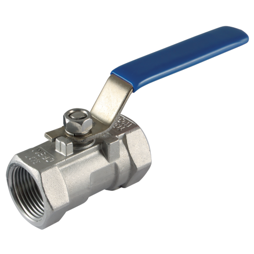 316 Stainless Steel Ball Valves, Haitima - 1 Piece, Reducing Bore, Female, BSPP