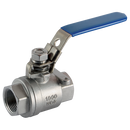 316 Stainless Steel Ball Valves, Haitima - Compact, 2 Piece, Full Bore, Female, BSPP