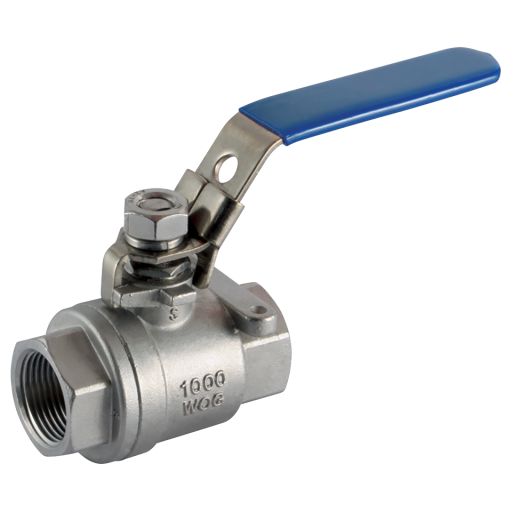 316 Stainless Steel Ball Valves, Haitima - Compact, 2 Piece, Full Bore, Female, BSPP