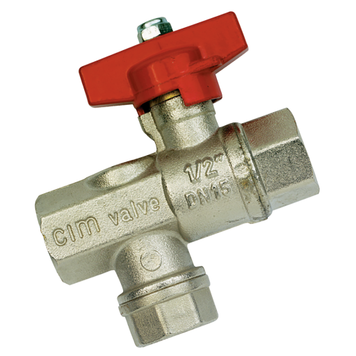 Full Way Ball Valves with Strainer, Air-Pro - Type BV620, Female x Female, BSPP