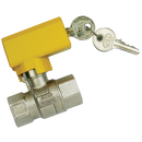 Lockable, Gas Full Bore Valves, Air-Pro - Type BV76, Female x Female, Locking, BSPP