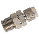 Male Swivel Studs, KELM - BSPT Male x Tube