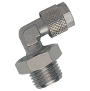 90° Male Stud Swivel Elbows, KELM - BSPP Male x Tube