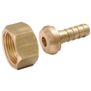 Brass Swivel Nut x Hose Tail, Air-Pro - BSPP Female x Hose Tail, 60° Coned Seat
