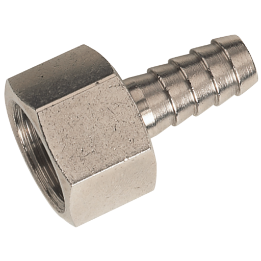 Brass Nickel Plated, KELM - BSPP Female x Metric