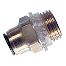 Brass Male Studs, John Guest - BSPP Super Thread Male x Tube