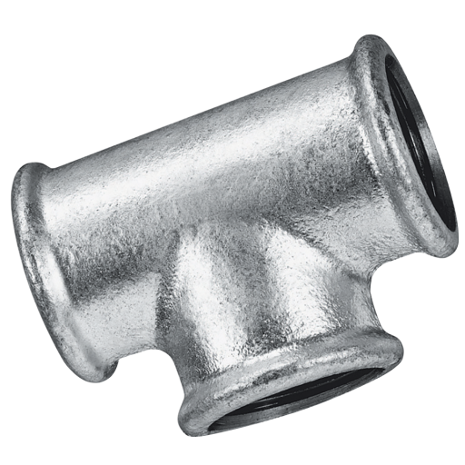 Equal Tees, Fig. 130, FTM - Galvanised