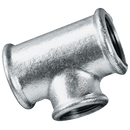 Unequal Tees, Reducing on Branch, Fig. 130, FTM - Galvanised