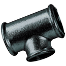 Unequal Tees, Reducing on Branch, Fig. 130, FTM - Black