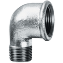 Reducing 90° Elbows, Fig. 92R, FTM - Galvanised