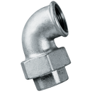 Equal 90° Union Elbows Taper Seat, Fig. 96, FTM - Galvanised