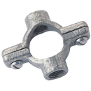 Pipe Rings, FTM - Double M10 Tapping, Galvanised