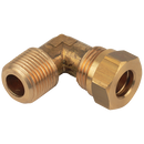 90° Male Stud Elbows, Air-Pro - BSPT Male x Tube