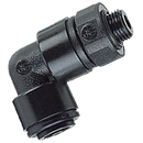 90° Male Stud Swivel Elbows, John Guest - BSPP Male x Tube