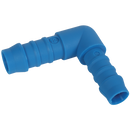 90° Elbow Connectors, Tefen - Reducing Tube x Tube