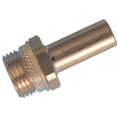 Brass Male Stud Standpipes, John Guest - BSPP Super Thread Male x Stem