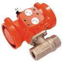 Pneumatic Actuated Brass Ball Valves, Prisma - Single Acting Actuation, Spring Return, BSPP