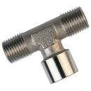 Equal Tees, KELM - Metric & BSPP Male x Metric & BSPT Female Branch