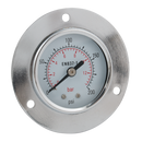 Dry Gauges, Air-Pro - Flange Type Pressure Gauges, Centre Back Connection
