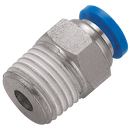 Male Studs, KELM - BSPT & Metric Male x Tube