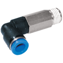 90° Male Stud Swivel Elbows, KELM - BSPT Male x Tube, Extended