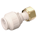 Tap Connectors, John Guest Speedfit - Female x Tube, Brass Nut