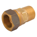 Equal Swivel Straights, KELM - BSPT Male x BSPP Female