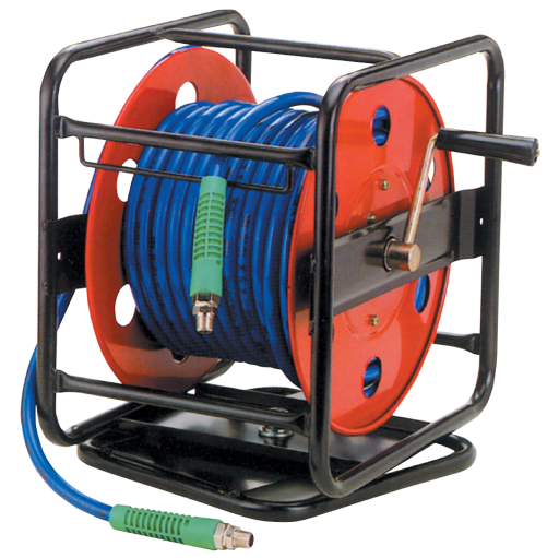 Air Hose Reel, Air-Pro - 98ft Hose Length