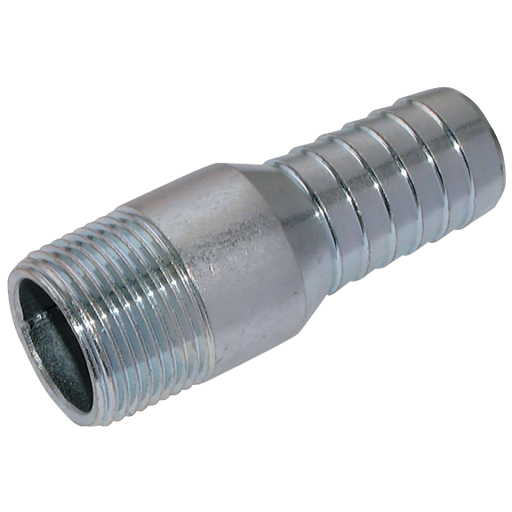 Combination Swaged Hose Nipples, Jaymac - BSPT Stainless Steel