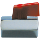 Mini Ball Valves, Brass, Air-Pro - Type MBV, Female x Female, Red Lever Handle, BSPP