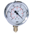 Glycerine Gauges, Wika - Vacuum Gauges, Bottom Conntection