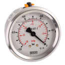 Glycerine Gauges, Wika - Vacuum Gauges, Centre Back Connection