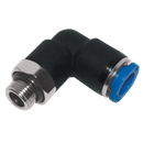 90° Male Stud Swivel Elbows, KELM - BSPP Male x Tube