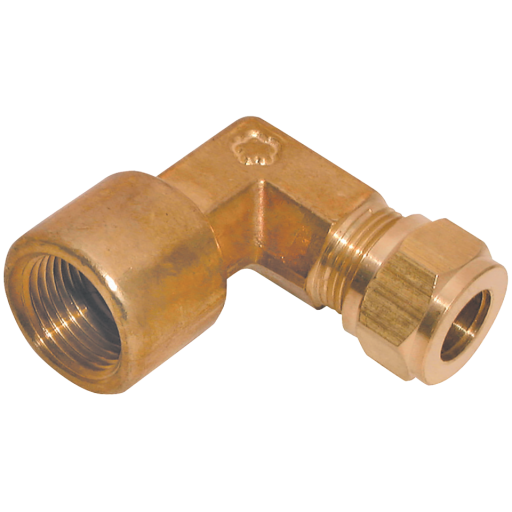 90° Female Stud Elbows, Air-Pro - BSPP Female x Tube