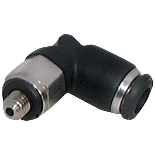 90° Male Stud Swivel Elbows, Aignep - Metric Male x Tube