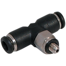 Male Stud Branch Swivel Tees, Aignep - Metric Male x Tube