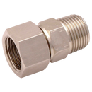 Equal Swivel Straights, KELM - BSPT Male x BSPT Female