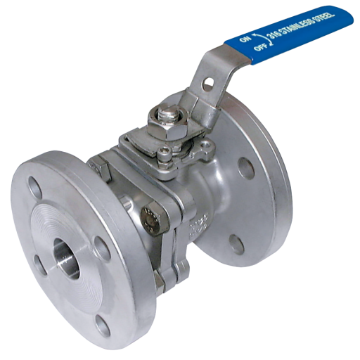 2 Piece Flanged Ball Valves, Haitima - PN40