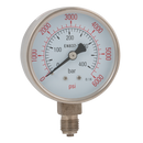 Dry Gauges, Air-Pro - All Stainless Steel Gauges, Bottom Connection