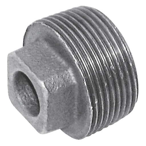 Plain Solid Plugs, Fig. 148, Crane - Galvanised