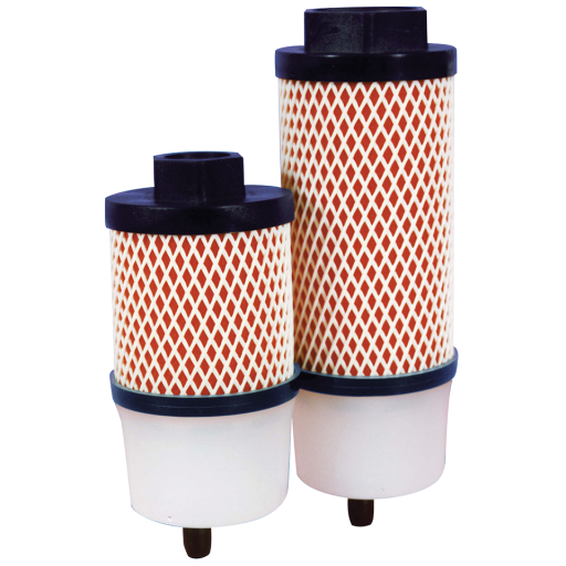 Exhaust Silencer Mist Eliminators, Domnick Hunter - BSPP