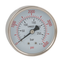 Dry Gauges, Air-Pro - All Stainless Steel Gauges, Centre Back Connection