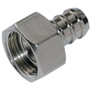 Straight Hose Tails, Air-Pro - BSPP Female x Hose Tail (Flat Face)