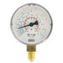 Refrigeration Gauges, Wika - Plastic Case, Bottom Connection